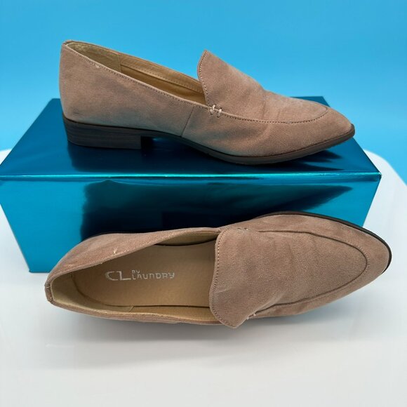 CL By Laundry Women's Farris Pointed Toe Slip On Loafer Shoes, Size 8,โ Sand - Picture 3 of 14